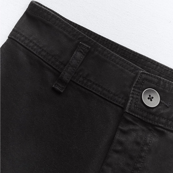 ZARA High Waist Marine Jeans - Picture 5 of 8